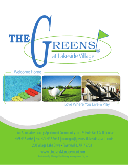 at Lakeside Village - Lindsey Management