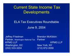 KPMG - Equipment Leasing and Finance Association