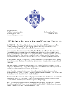 ncsa new product award winners unveiled