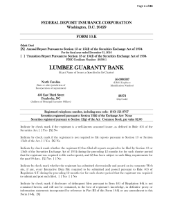 873KB PDF - Lumbee Guaranty Bank
