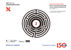 Labyrinth Teacher Pack Part 2: Classroom