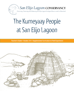 The Kumeyaay People at San Elijo Lagoon