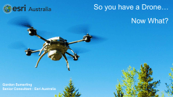 So you have a Drone&hellip; Now What?