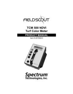 TCM 500 NDVI Turf Color Meter