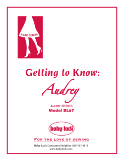 Getting to Know: Audrey