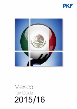 Mexico Tax Guide - PKF International