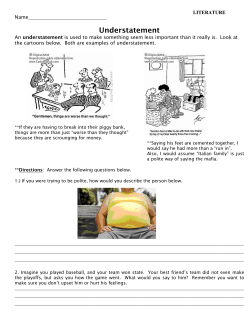 Understatement - msmooresclasses