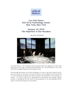 Jerry Hochman - Liss Fain Dance