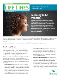 LIFE LINES LIFE LINES