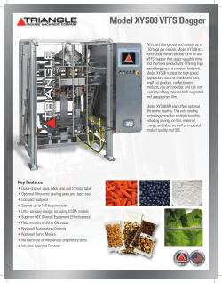 Model XYS08 VFFS Bagger
