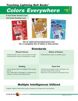 Colors Everywhere (Lightning Bolt Books&trade;)