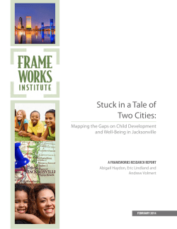 Mapping the Gaps on Child Development and Well