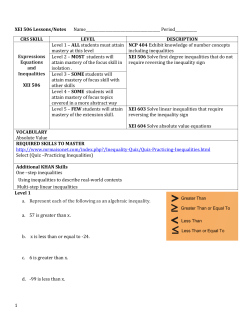 Unit 17 XEI 506 Lesson Notes