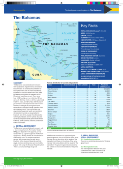 Local government system in the Bahamas
