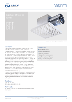 DRT DRTI - Airvent