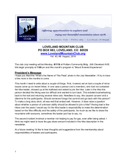 LOVELAND MOUNTAIN CLUB PO BOX 983, LOVELAND, CO