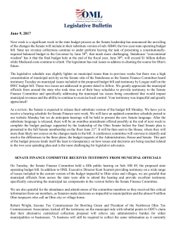 2017 Bulletin Archive - Ohio Municipal League