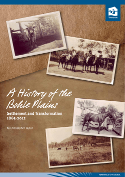 A History of the Bohle Plains