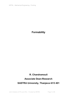Formability
