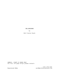 THE HANDYMAN by Wolf Carter Black