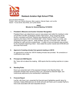 Minutes from 12/15/16