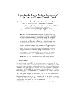 Dissecting the Largest National Ecosystem of - DCA