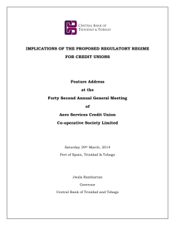 Read more - Central Bank of Trinidad and Tobago
