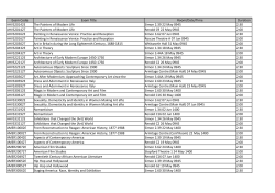 Exam Code Exam Title Room/Date/Time Duration AHVS20142E