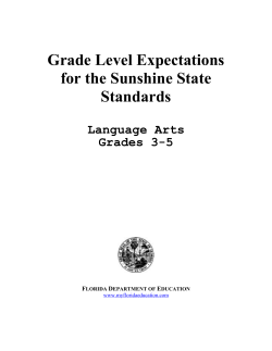 Language Arts Grades 3-5 - Educational Technology Clearinghouse