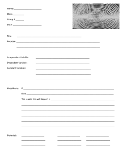 Magnetic Field Lab Template