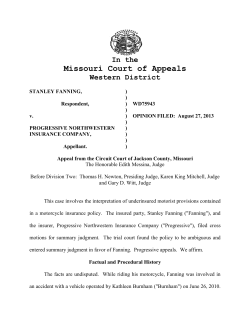 Missouri Court of Appeals