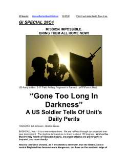 GI Special - The Military Project