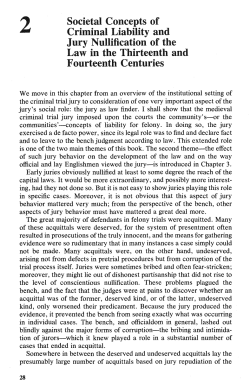 2 Societal Concepts of Criminal Liability and Jury Nullification of the