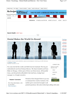 The New York Times - University at Buffalo School of Dental Medicine