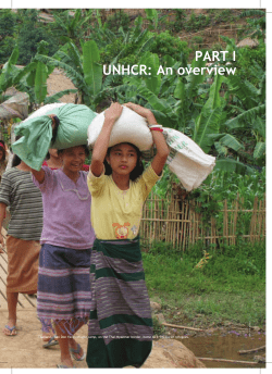 PART I UNHCR: An overview
