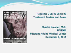 How to work up your patient with Hepatitis C