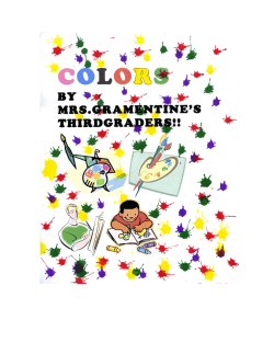 Gramentine Color Poems
