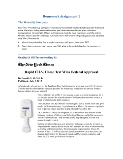 Rapid H.I.V. Home Test Wins Federal Approval