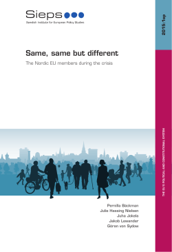 The Long-Term Budget of the European Union: What Should Go In