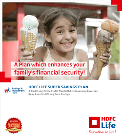 HDFC Life Super Savings Plan