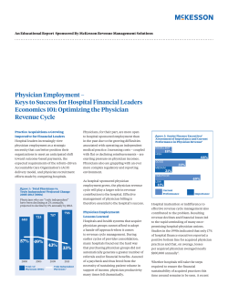 Physician Employment