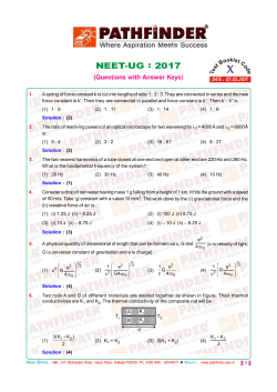 NEET-UG : 2017