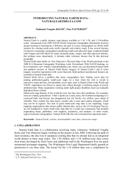 introducing natural earth data - naturalearthdata.com