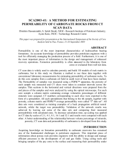 sca2003-41: a method for estimating permeability of carbonate rocks
