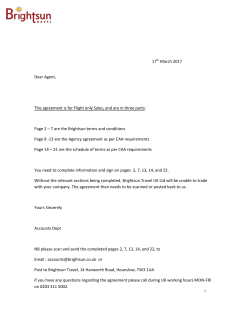 Agency Agreement