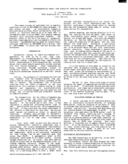 COMPREHENSIVE MODEL FOR HUMIDITY