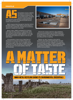 A Matter of Taste - DAF Trucks Australia