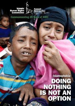 DOING NOTHING IS NOT AN OPTION