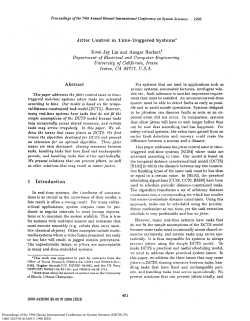 Kwei-Jay Lin and Ansgm Herkert+