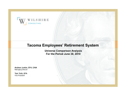 Tacoma Employees` Retirement System